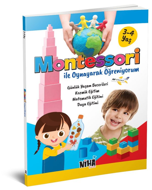 Montessori ile Oynayarak Öğreniyorum 3-4 Yaş