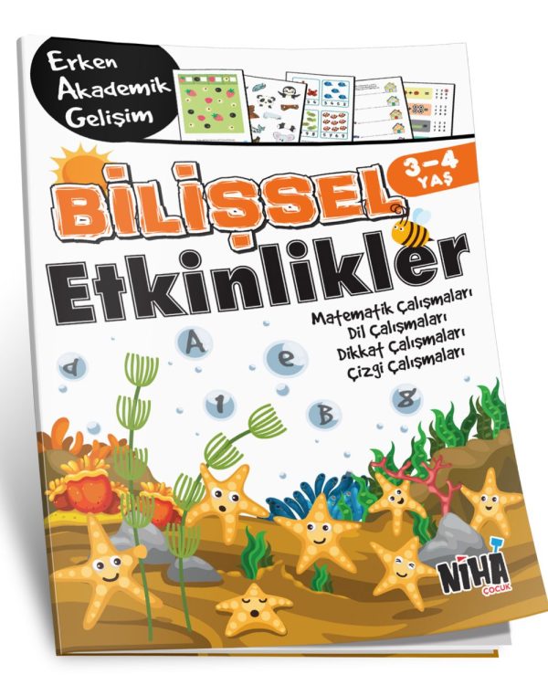 Erken Akademik Gelişim Bilişsel Etkinlikler 3-4 Yaş