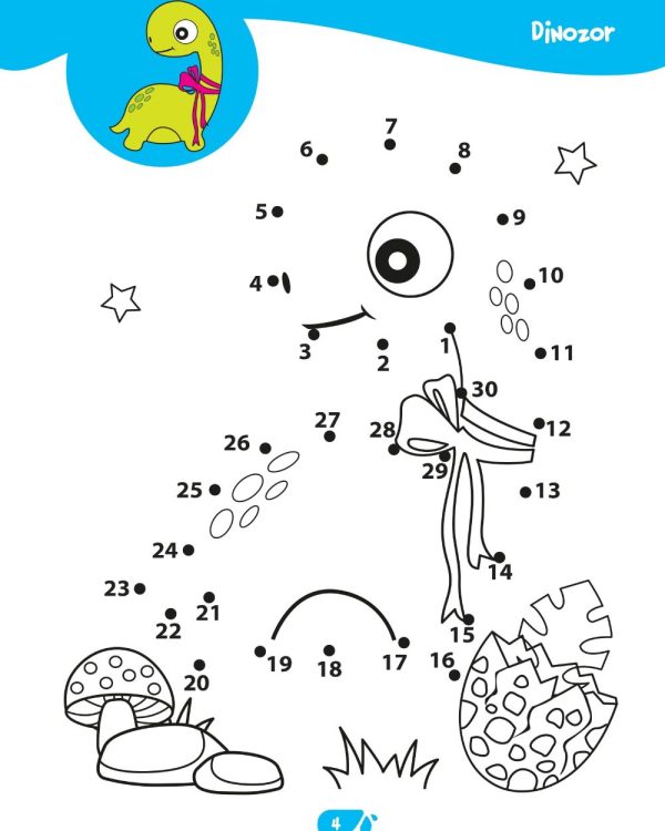 Connect the Dots and Color  3-4 Age - Image 2