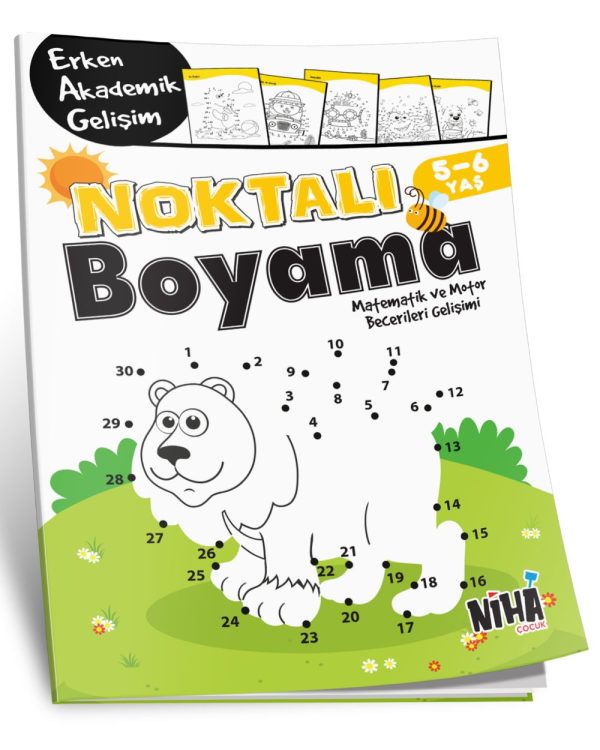 Noktalı Boyama 5-6 Yaş