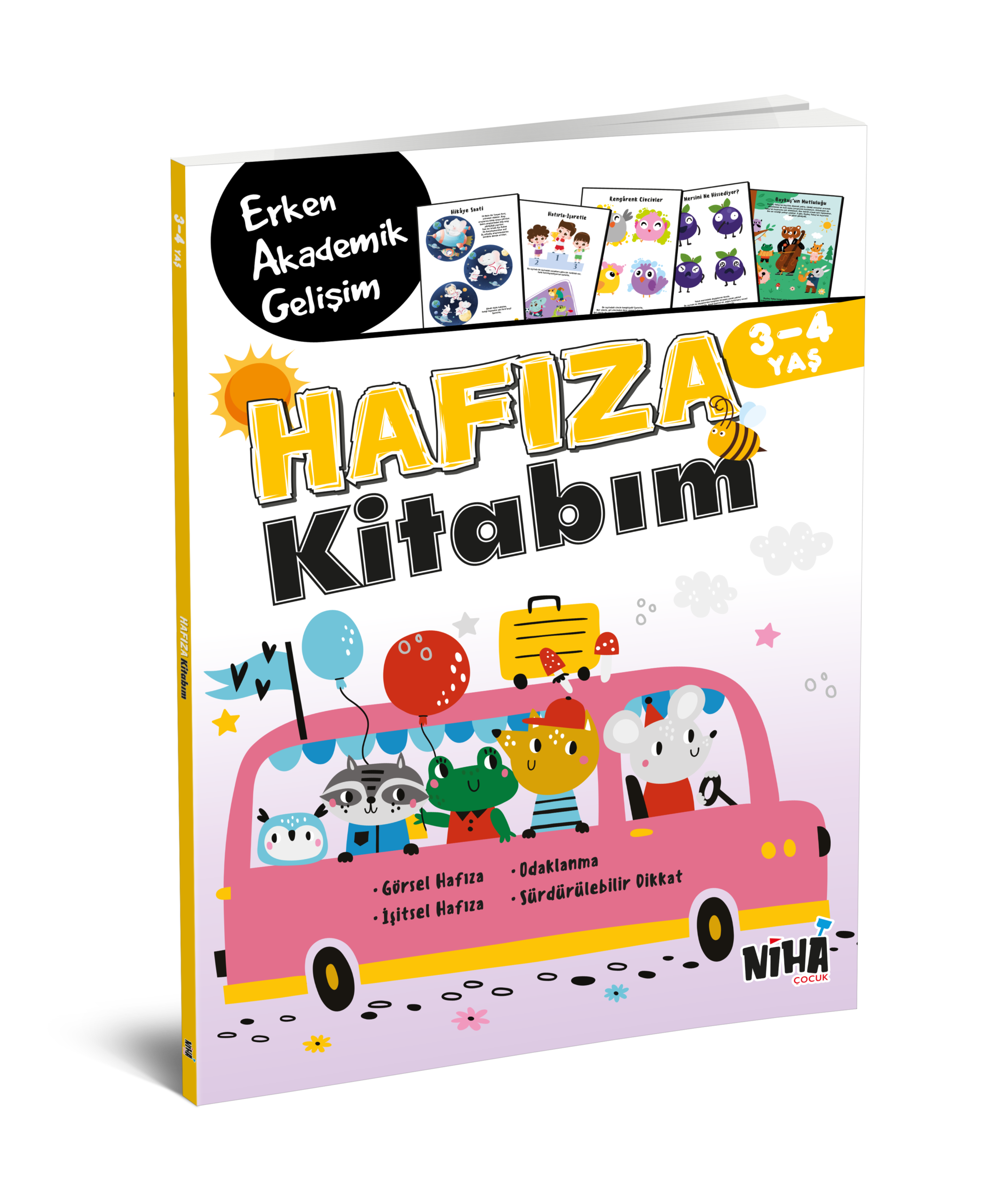Hafıza Kitabım 3-4 Yaş